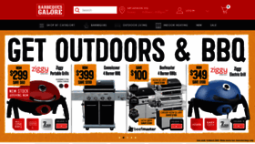 What Barbequesgalore.com.au website looked like in 2022 (2 years ago)