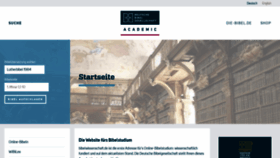 What Bibelwissenschaft.de website looked like in 2022 (2 years ago)
