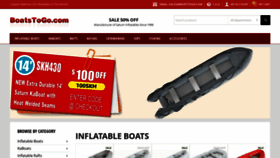 What Boatstogo.com website looked like in 2022 (2 years ago)