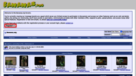 What Bananas.org website looked like in 2022 (2 years ago)