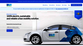 What Blu-smart.com website looked like in 2022 (2 years ago)