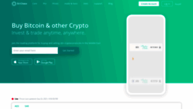 What Bitoasis.net website looked like in 2022 (4 years ago)