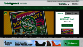 What Bomgaars.com website looked like in 2022 (2 years ago)