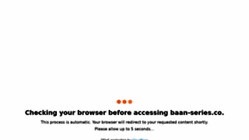 What Baan-series.com website looked like in 2022 (2 years ago)