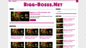 What Bigg-bosss.net website looked like in 2022 (2 years ago)