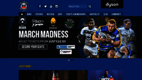 What Bathrugby.com website looked like in 2022 (2 years ago)