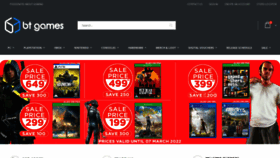 What Btgames.co.za website looked like in 2022 (3 years ago)