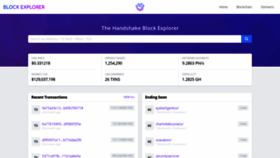 What Blockexplorer.com website looked like in 2022 (2 years ago)