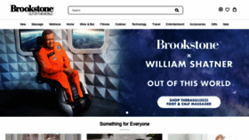 What Brookstone.com website looked like in 2022 (2 years ago)