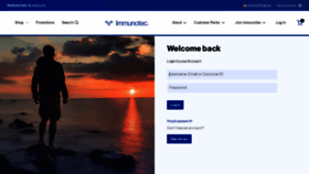 What Backoffice.immunotec.com website looked like in 2022 (2 years ago)