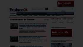 What Business24.ro website looked like in 2022 (2 years ago)
