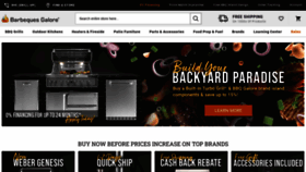 What Bbqgalore.com website looked like in 2022 (2 years ago)
