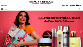 What Beautybridge.com website looked like in 2022 (2 years ago)