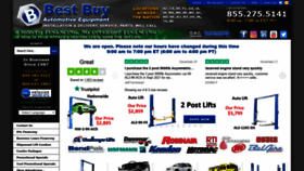 What Bestbuyautoequipment.com website looked like in 2022 (2 years ago)