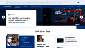What Banamex.com.mx website looked like in 2022 (2 years ago)