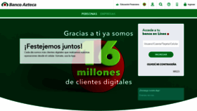 What Bancoazteca.com.mx website looked like in 2022 (2 years ago)