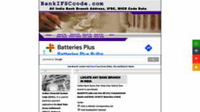 What Bankifsccode.com website looked like in 2022 (3 years ago)