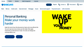 What Barclays.co.uk website looked like in 2022 (2 years ago)
