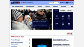 What Berlin.de website looked like in 2022 (2 years ago)