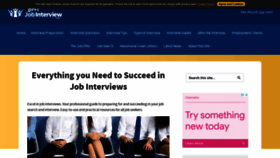 What Best-job-interview.com website looked like in 2022 (2 years ago)