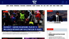 What Bfmtv.com website looked like in 2022 (2 years ago)