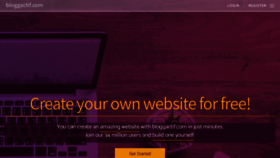 What Bloggactif.com website looked like in 2022 (2 years ago)