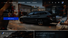What Bmw.de website looked like in 2022 (2 years ago)
