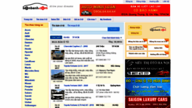 What Bonbanh.com website looked like in 2022 (2 years ago)
