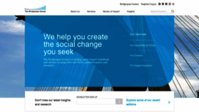 What Bridgespan.org website looked like in 2022 (2 years ago)