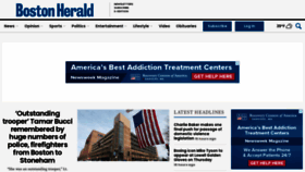 What Bostonherald.com website looked like in 2022 (2 years ago)