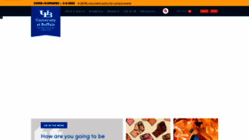 What Buffalo.edu website looked like in 2022 (2 years ago)