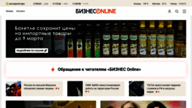 What Business-gazeta.ru website looked like in 2022 (2 years ago)