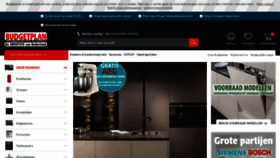 What Budgetplan.nl website looked like in 2022 (4 years ago)