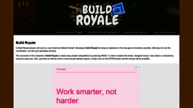 What Buildroyale.org website looked like in 2022 (2 years ago)