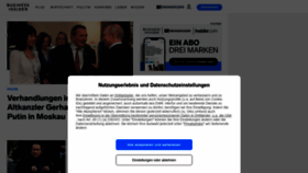 What Businessinsider.de website looked like in 2022 (2 years ago)