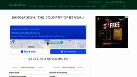 What Bangladesh.com website looked like in 2022 (2 years ago)