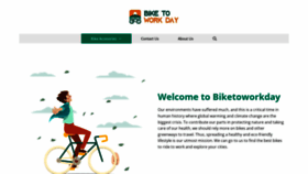What Biketoworkday.us website looked like in 2022 (2 years ago)