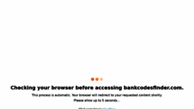 What Bankcodesfinder.com website looked like in 2022 (2 years ago)