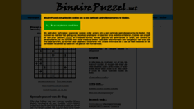 What Binairepuzzel.net website looked like in 2022 (2 years ago)