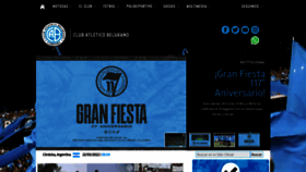What Belgranocordoba.com website looked like in 2022 (2 years ago)