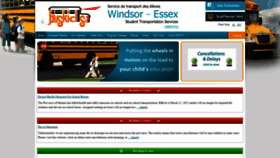 What Buskids.ca website looked like in 2022 (2 years ago)