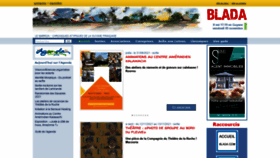 What Blada.com website looked like in 2022 (2 years ago)