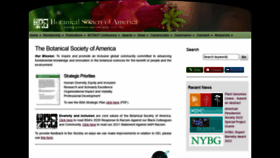 What Botany.org website looked like in 2022 (2 years ago)