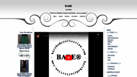 What Barebodycollection.com website looked like in 2022 (2 years ago)