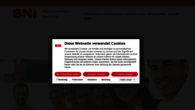 What Bni.de website looked like in 2022 (2 years ago)