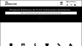 What Bancodata.com.br website looked like in 2022 (2 years ago)