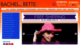 What Bachelorette.com website looked like in 2022 (2 years ago)