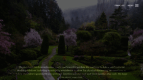 What Butchartgardens.com website looked like in 2022 (2 years ago)