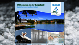 What Badsalzungen.de website looked like in 2022 (3 years ago)