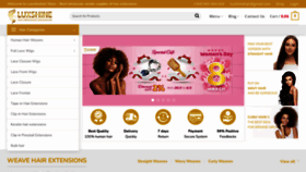 What Beequeenhairstore.com website looked like in 2022 (2 years ago)
